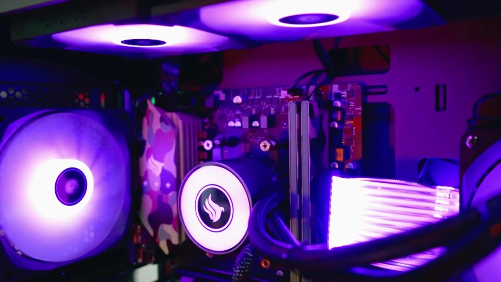 Gabinete Gamer Acegeek Gimli, Rainbow, Mid-Tower, Lateral de Vidro, Com3 Fans Branco AG-GIMLI-WH-3F