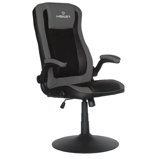 Cadeira Gamer Poker Royal Flush Healer Cinza