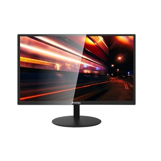 Monitor LED 19" Widescreen HD com Entradas HDMI e VGA – Preto 110V/220V